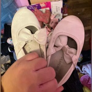 Kids flats with bows